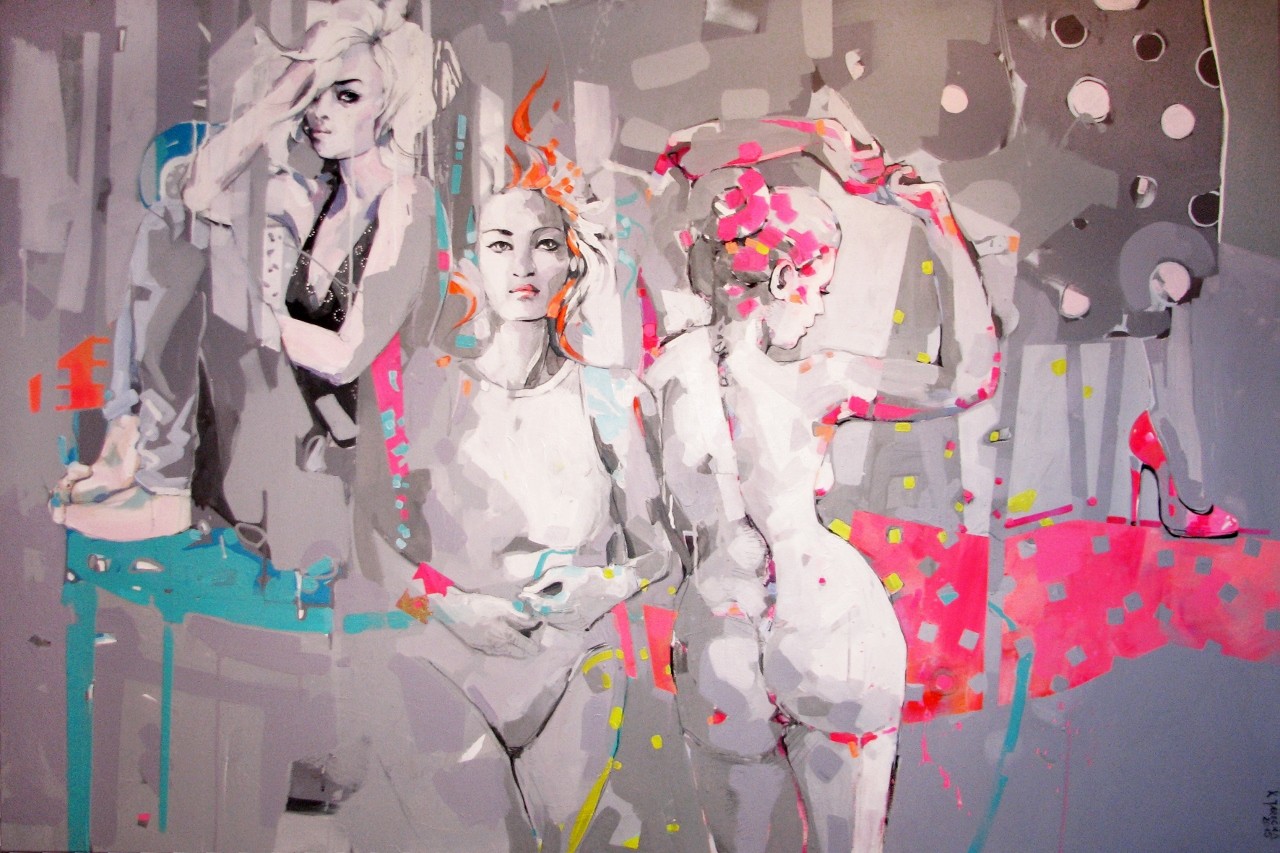 3 muzy; akryl; 150x100cm; 2015 (1280x853)