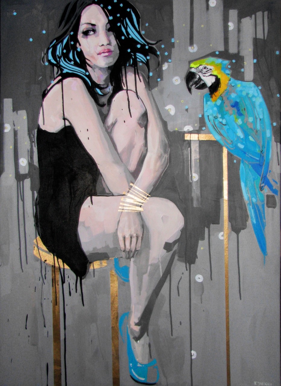 ptaszyna; akryl; 110x80cm; 2016 (931x1280)