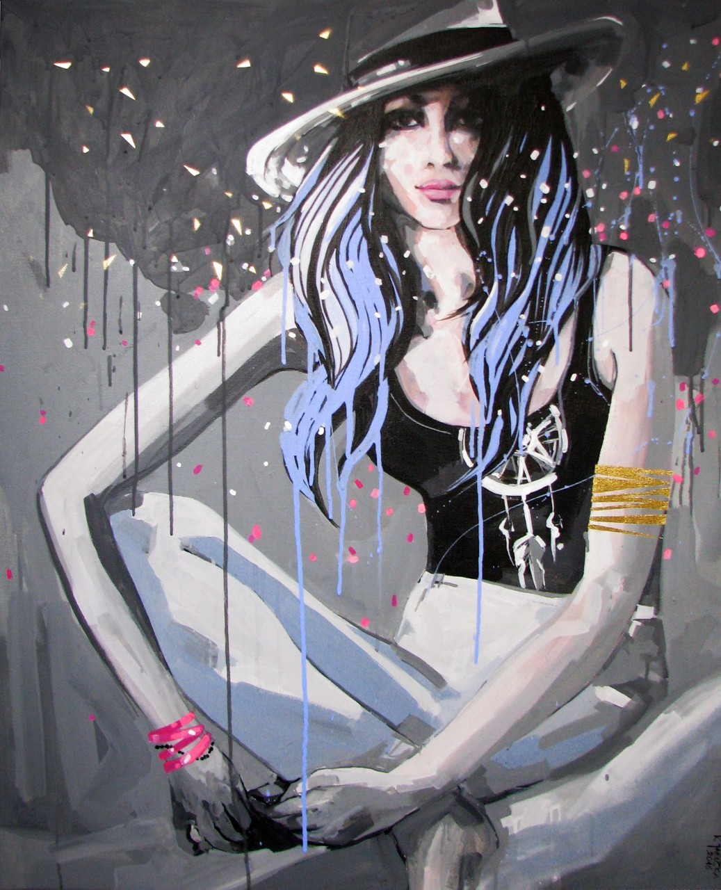 silver; akryl; 100x81cm; 2016 (1037x1280)