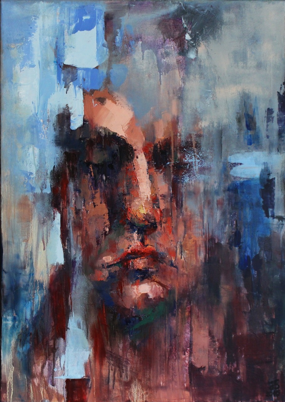 'for now i am winter', olej na płótnie, 70x50 cm, 2015 (909x1280)