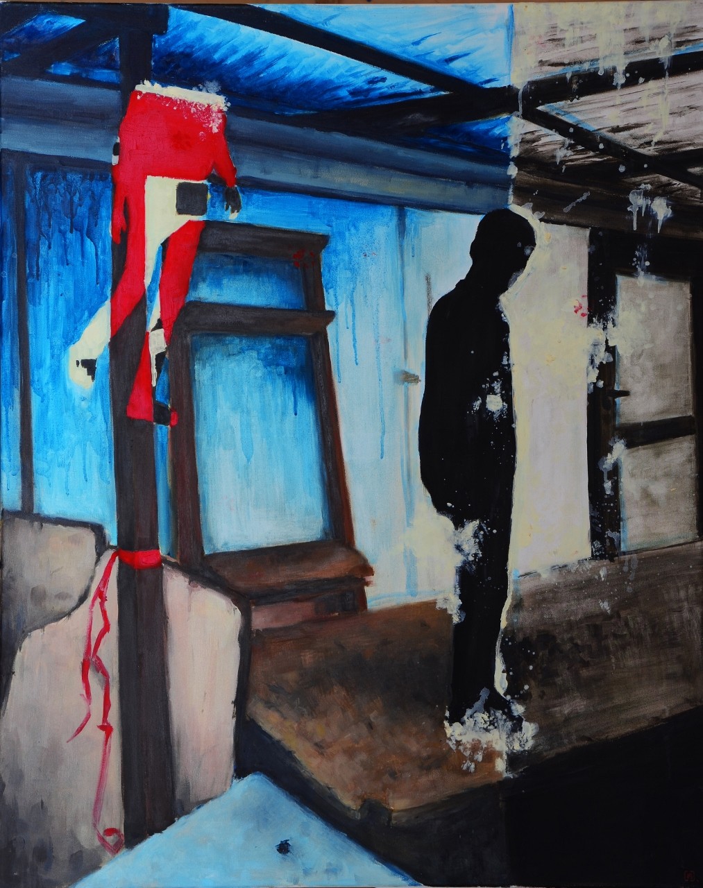 100x80cmangelika korzeniowska 2013r olej na plotnie 'dziwna akustyka oddalania' (1013x1280)