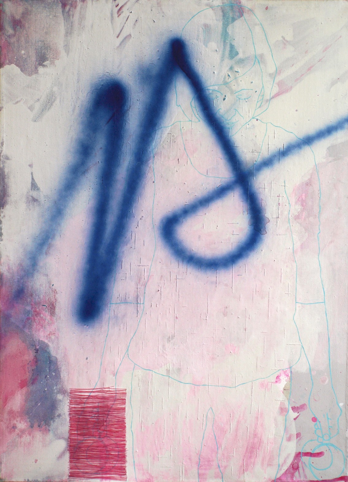 'pora na coś nowego', 110x80cm, technika własna, 2013