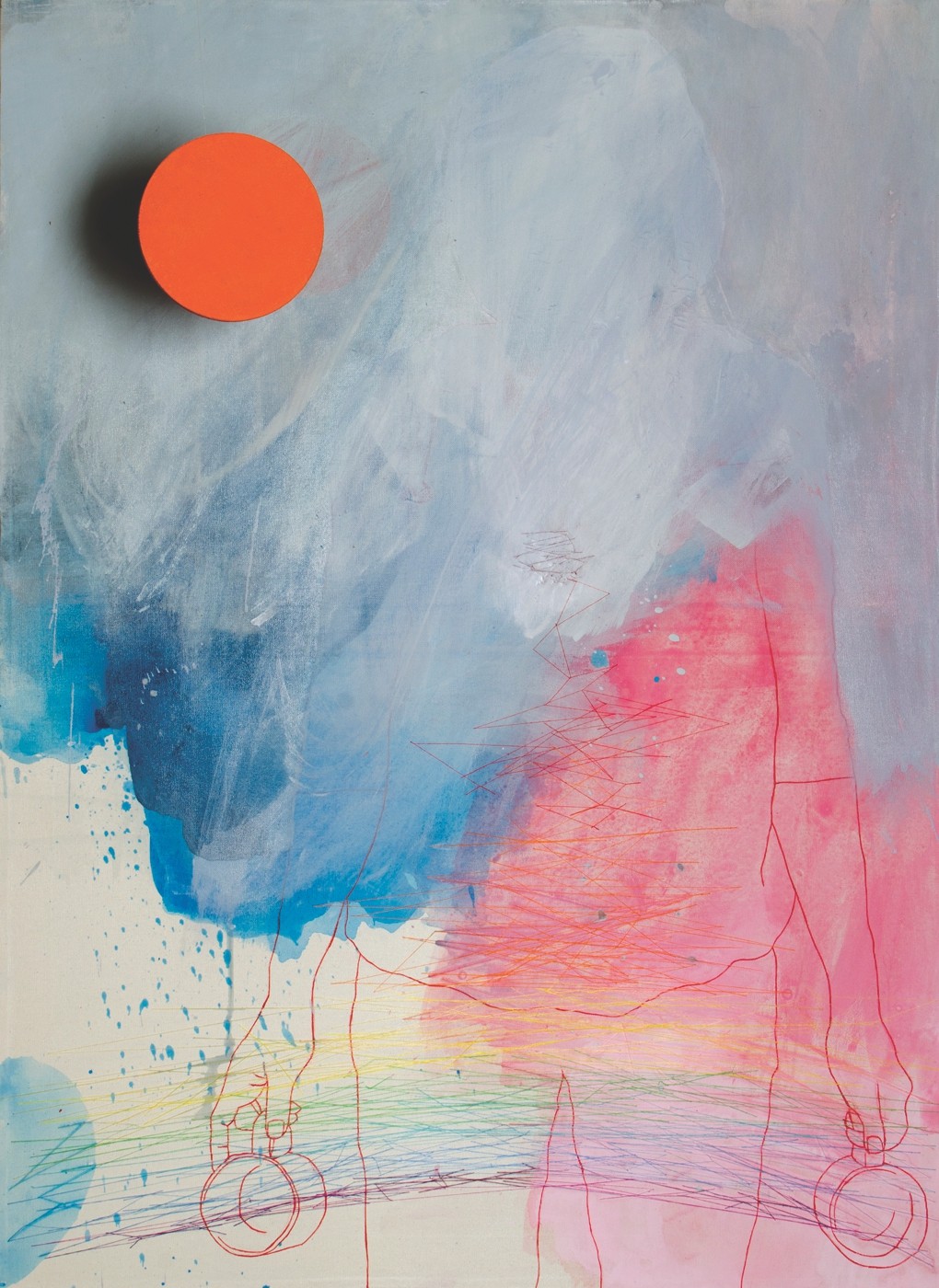 'przymierze', 110x80cm, technika mieszana, 2013