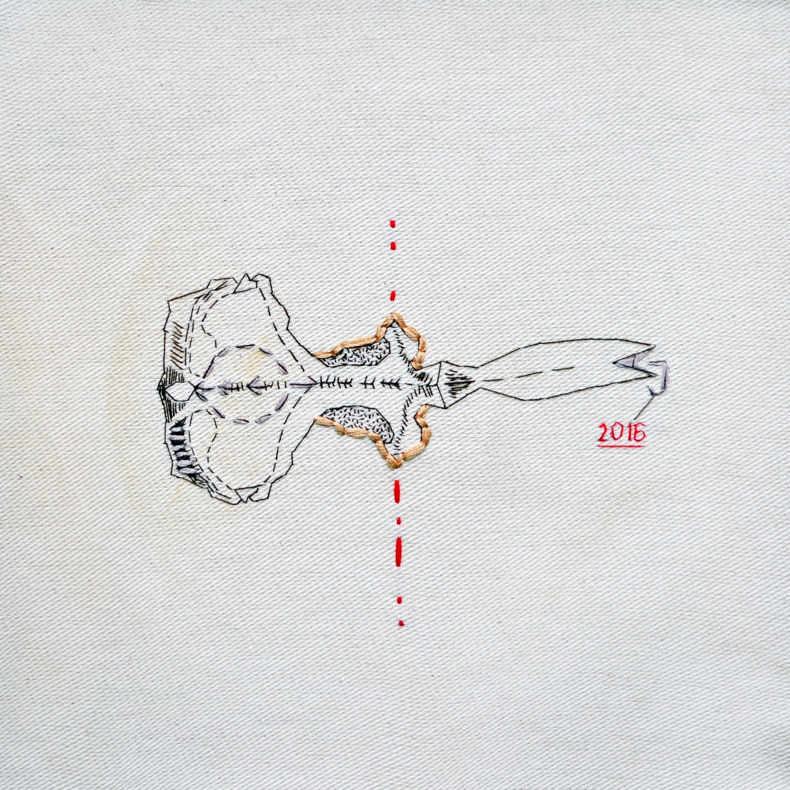 skull of birds 25x25 cm 02